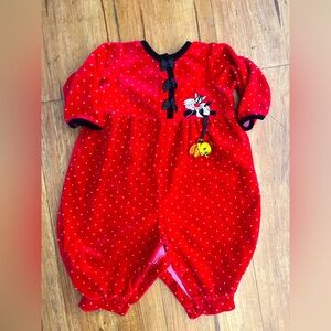 Vintage Y2K warners brothers Tom and Jerry romper size 6mos